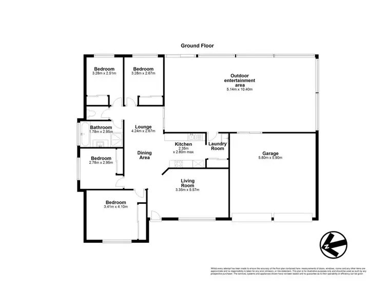 Floorplan of Homely house listing, 72 Czarnecki Street, Camira QLD 4300