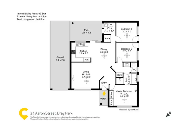 Floorplan of Homely house listing, 24 Aaron Street, Bray Park QLD 4500