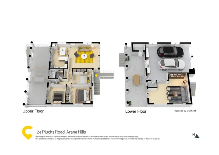 Floorplan of Homely house listing, 124 Plucks Road, Arana Hills QLD 4054
