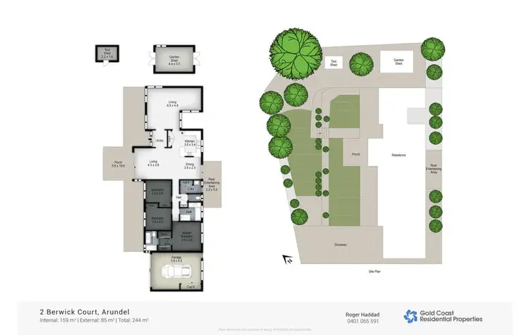 Floorplan of Homely house listing, 2 Berwick Court, Arundel QLD 4214