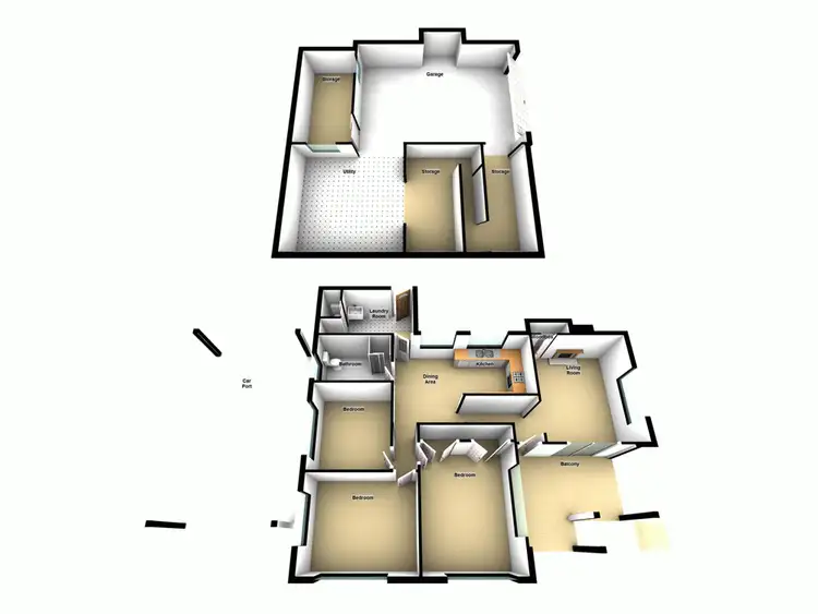 Floorplan of Homely house listing, z102 Minto Crescent, Arana Hills QLD 4054