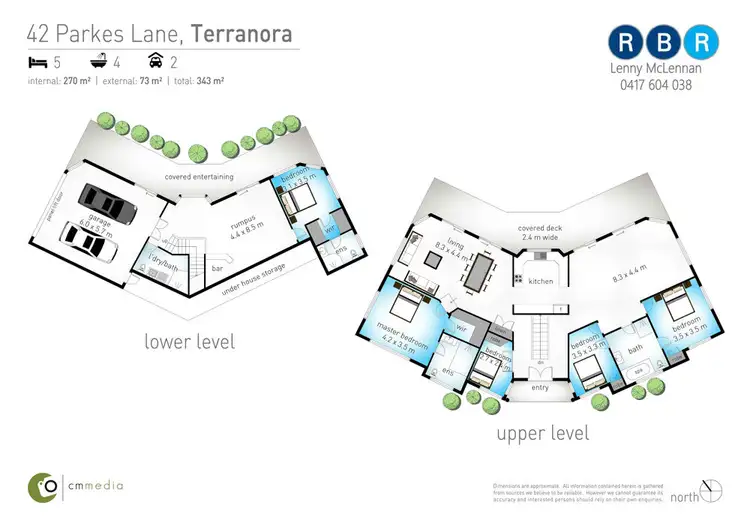 Floorplan of Homely house listing, 42 Parkes Lane, Terranora NSW 2486