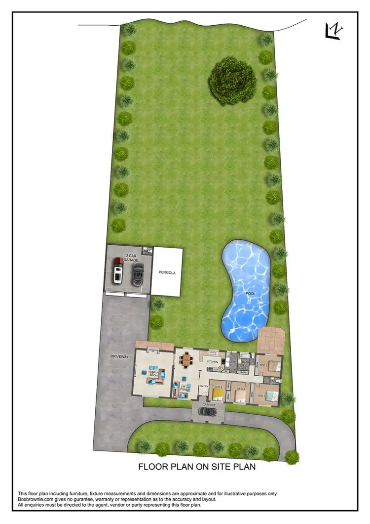 Floorplan of Homely house listing, 526 Lyne Street, Lavington NSW 2641