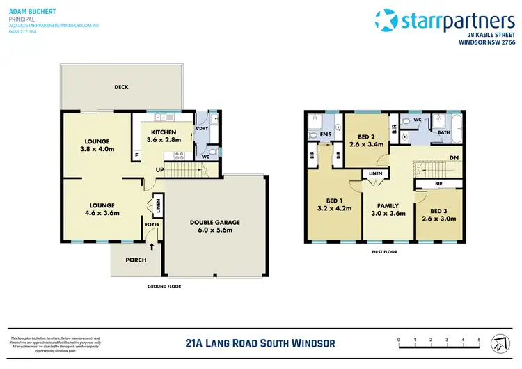 Floorplan of Homely house listing, 21a Lang Road, South Windsor NSW 2756