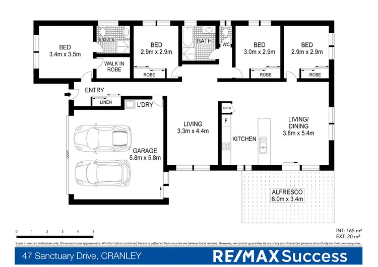 Floorplan of Homely house listing, 47 Sanctuary Drive, Cranley QLD 4350