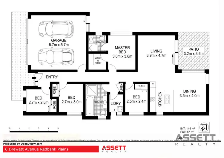 Floorplan of Homely house listing, 6 Drewett Avenue, Redbank Plains QLD 4301
