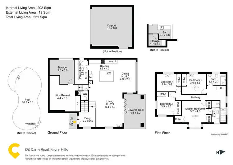 Floorplan of Homely house listing, 120 Darcy Road, Seven Hills QLD 4170