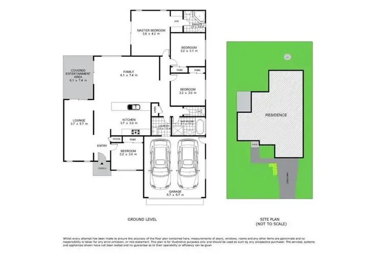 Floorplan of Homely house listing, 6 Paperbark Drive, Glenvale QLD 4350