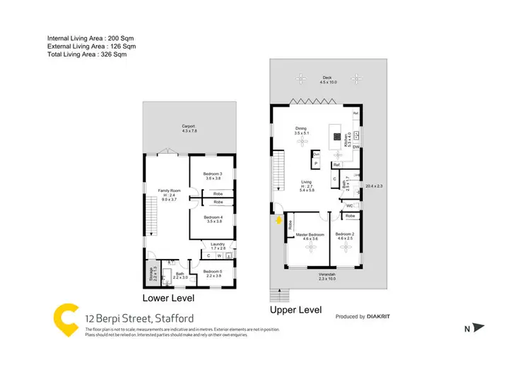 Floorplan of Homely house listing, 12 Berpi Street, Stafford QLD 4053