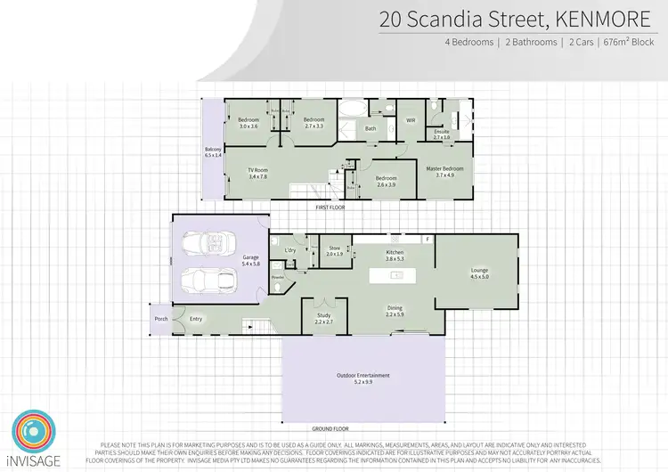 Floorplan of Homely house listing, 20 Scandia Street, Kenmore QLD 4069