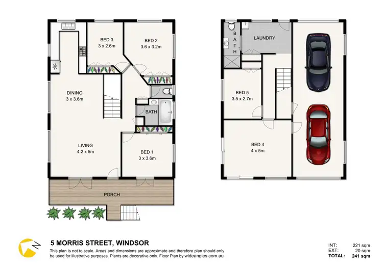 Floorplan of Homely house listing, 5 Morris Street, Windsor QLD 4030