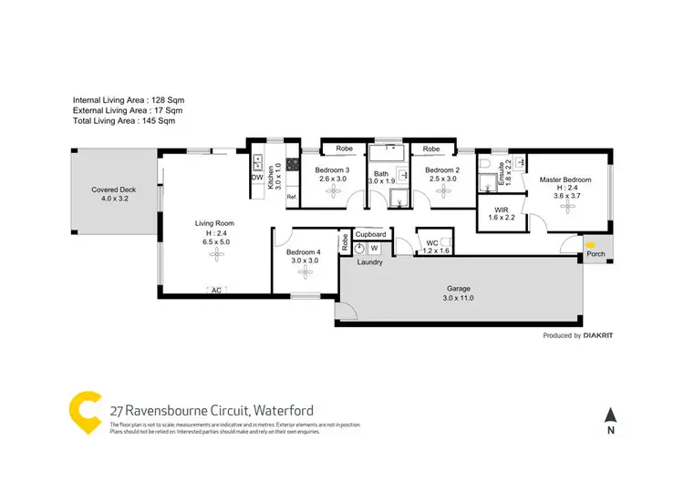 Floorplan of Homely house listing, z27 Ravensbourne Circuit, Waterford QLD 4133