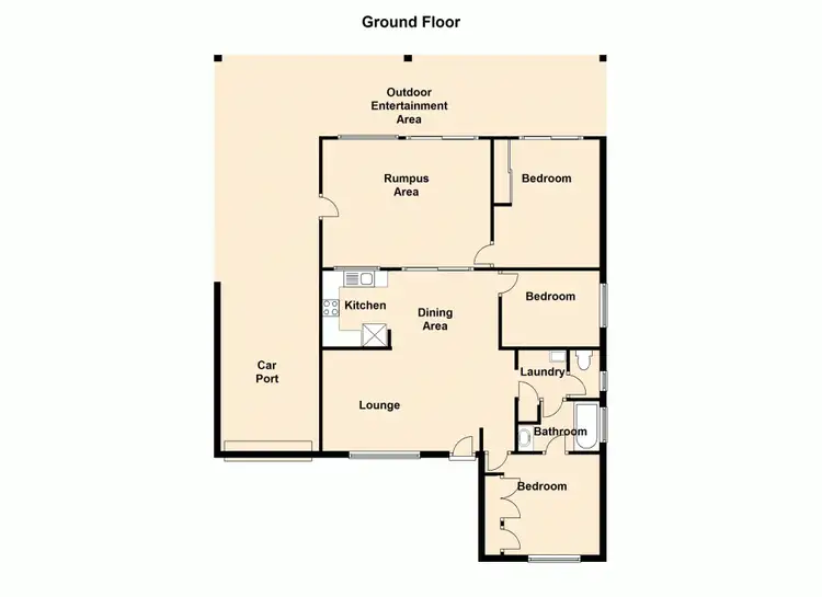 Floorplan of Homely house listing, 4 Windemere Drive, Narangba QLD 4504