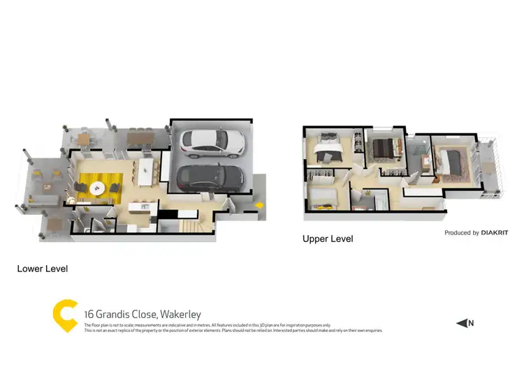 Floorplan of Homely house listing, 16 Grandis Close, Wakerley QLD 4154