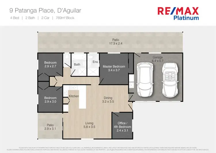 Floorplan of Homely house listing, 9 Patanga Place, D'aguilar QLD 4514