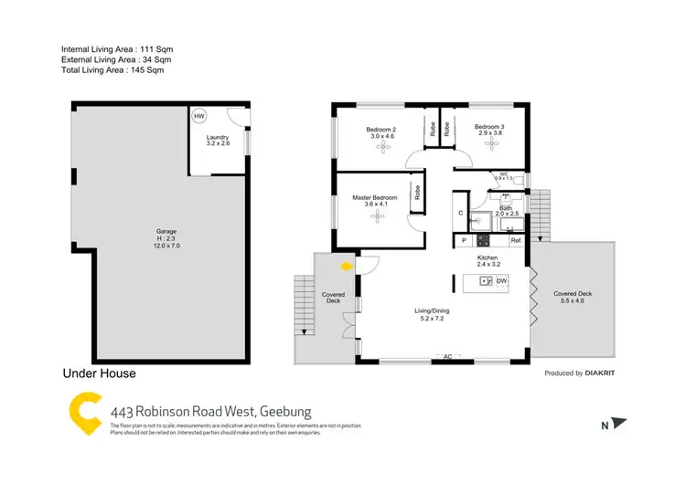 Floorplan of Homely house listing, 443 Robinson Road, Geebung QLD 4034