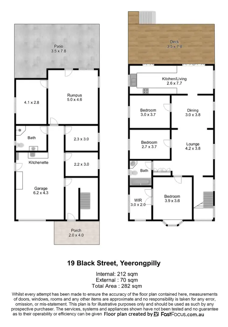 Floorplan of Homely house listing, 19 Black Street, Yeerongpilly QLD 4105