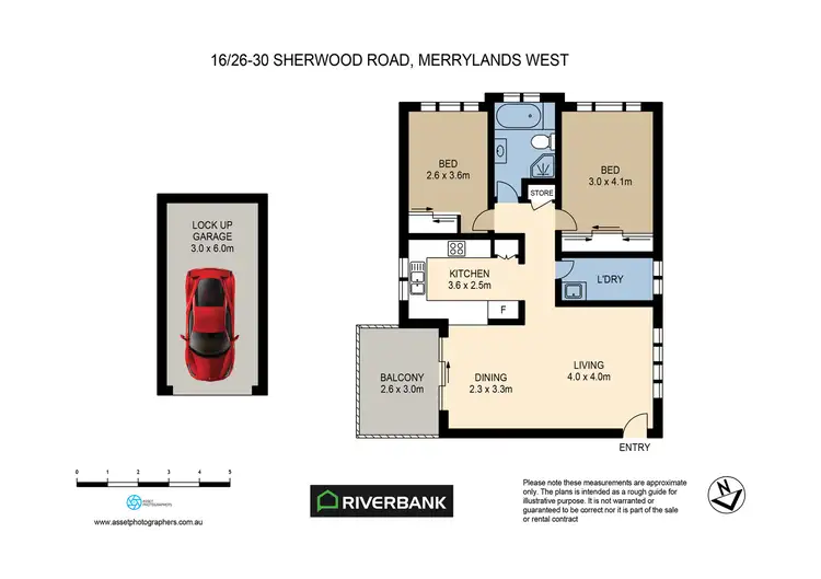 Floorplan of Homely unit listing, 16/26-30 Sherwood Rd, Merrylands NSW 2160