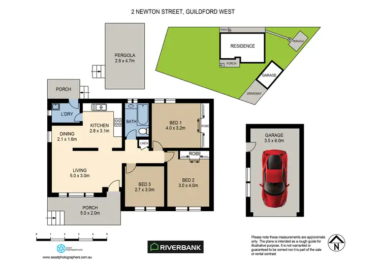 Floorplan of Homely house listing, 2 Newton St, Guildford NSW 2161