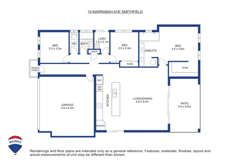 Floorplan of Homely house listing, 15 Marrabah Avenue, Smithfield QLD 4878