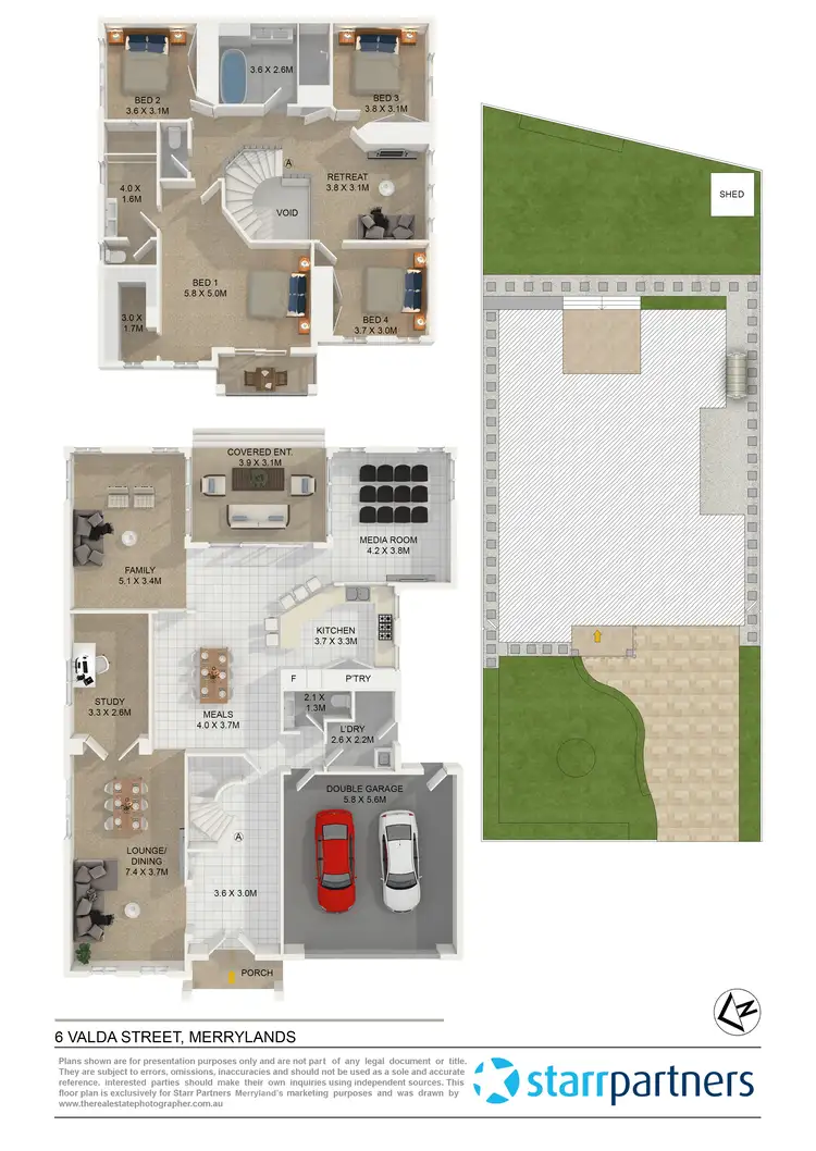 Floorplan of Homely house listing, 6 Valda Street, Merrylands NSW 2160