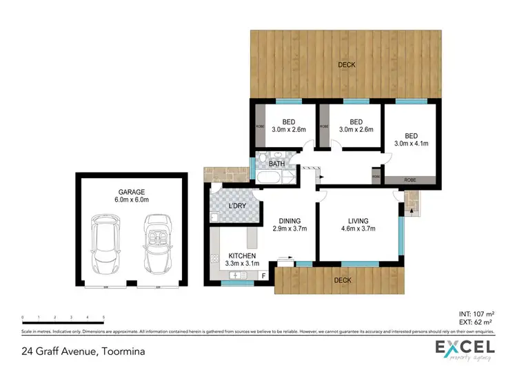 Floorplan of Homely house listing, 24 Graff Avenue, Toormina NSW 2452