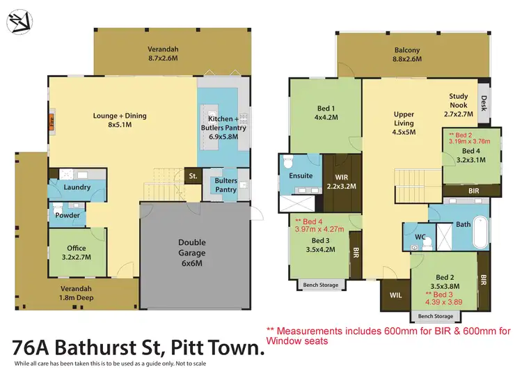 Floorplan of Homely house listing, 76a Bathurst Street, Pitt Town NSW 2756