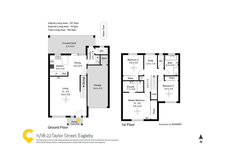 Floorplan of Homely unit listing, 11/18-22 Taylor Street, Eagleby QLD 4207