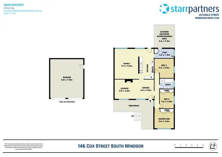 Floorplan of Homely house listing, 146 Cox Street, South Windsor NSW 2756