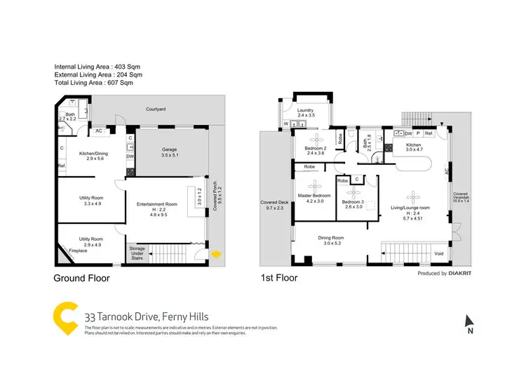 Floorplan of Homely house listing, 33 Tarnook Drive, Ferny Hills QLD 4055