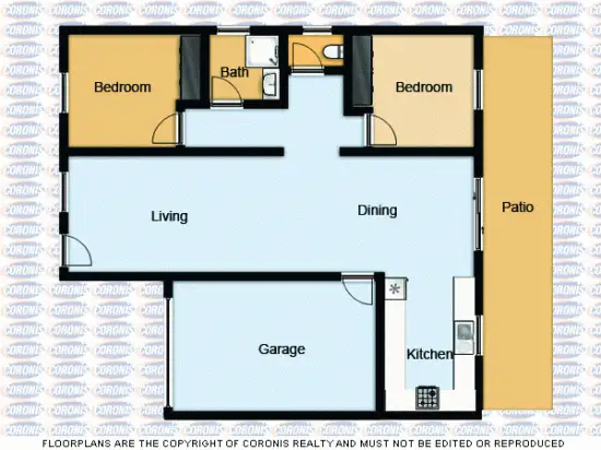 Floorplan of Homely unit listing, 2/12 View Street, Chermside QLD 4032