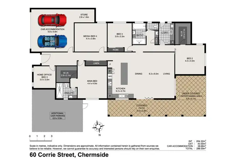 Floorplan of Homely house listing, 60 Corrie Street, Chermside QLD 4032