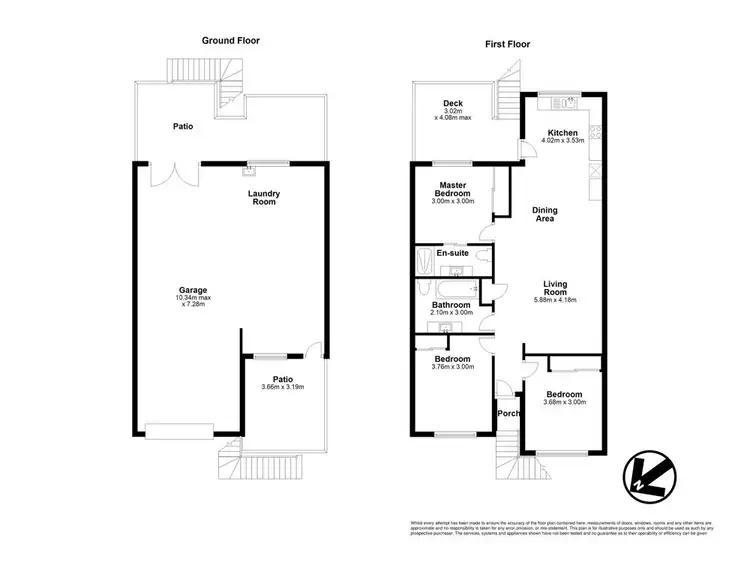 Floorplan of Homely house listing, 9 Emerald Crescent, Springfield QLD 4300