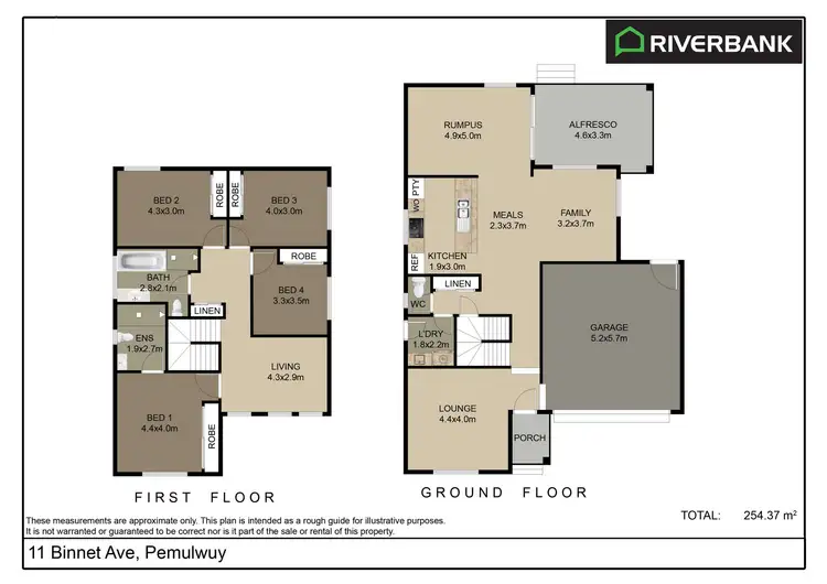 Floorplan of Homely house listing, 11 Binnet Street, Pemulwuy NSW 2145