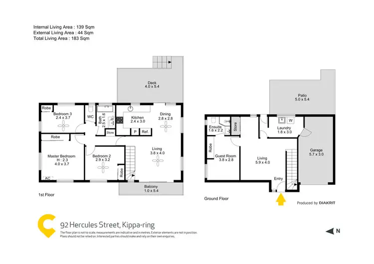 Floorplan of Homely house listing, 92 Hercules Street, Kippa-Ring QLD 4021