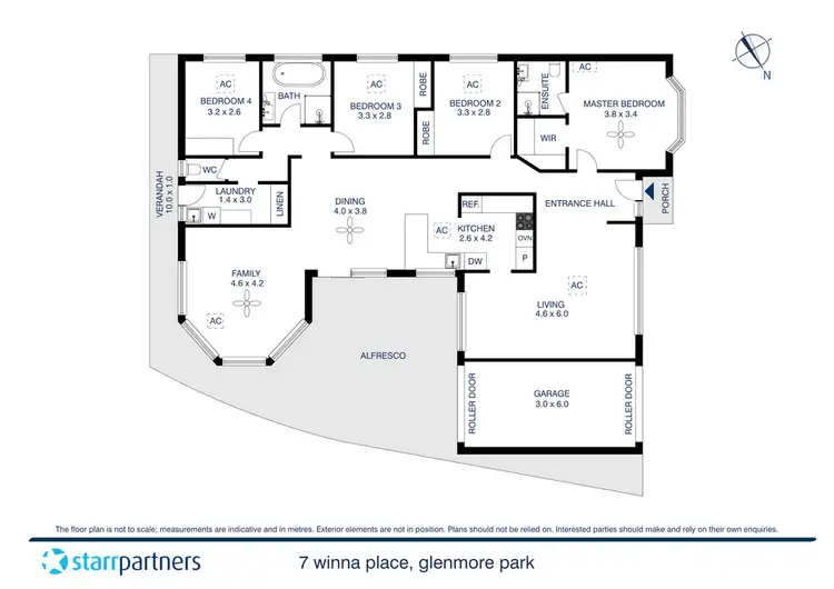 Floorplan of Homely house listing, 7 Winna Place, Glenmore Park NSW 2745