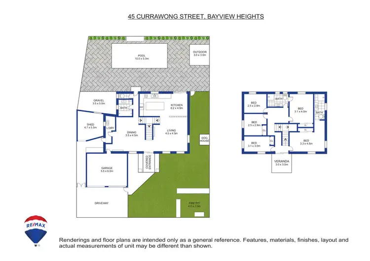 Floorplan of Homely house listing, 45 Currawong Street, Bayview Heights QLD 4868