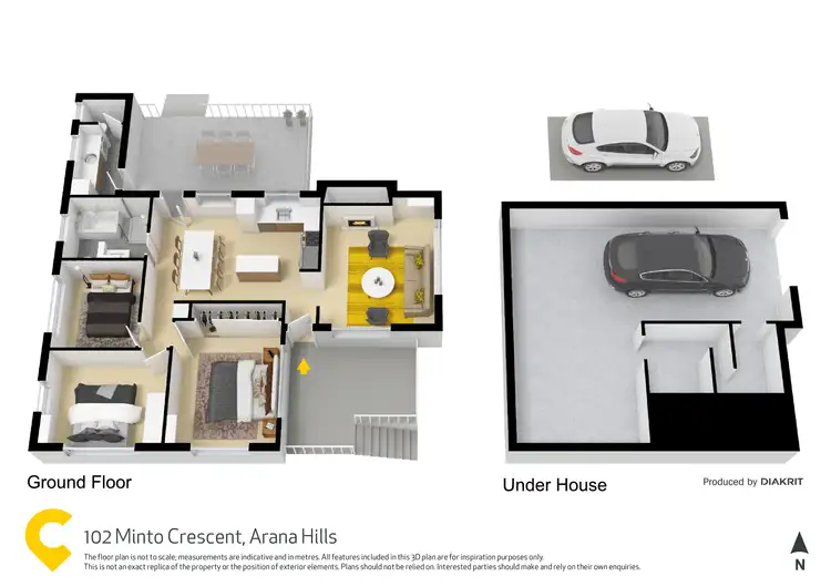 Floorplan of Homely house listing, 102 Minto Crescent, Arana Hills QLD 4054