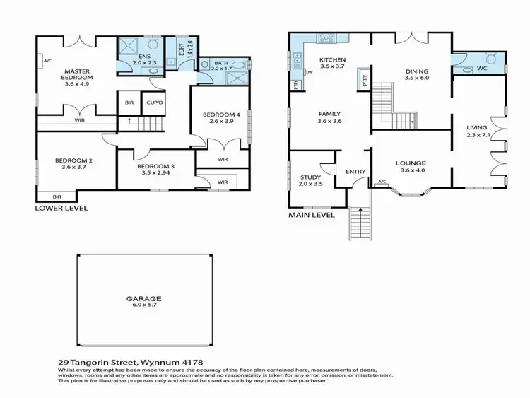 Floorplan of Homely house listing, 29 Tangorin Street, Wynnum QLD 4178