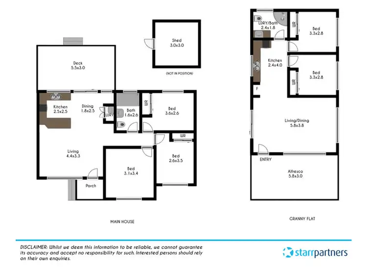 Floorplan of Homely house listing, 12 Leonard Street, Colyton NSW 2760