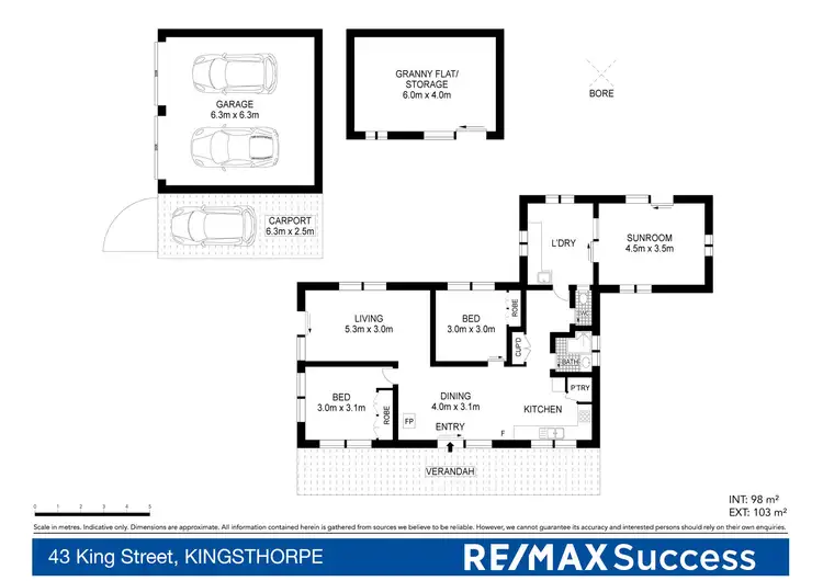 Floorplan of Homely house listing, 43 King Street, Kingsthorpe QLD 4400
