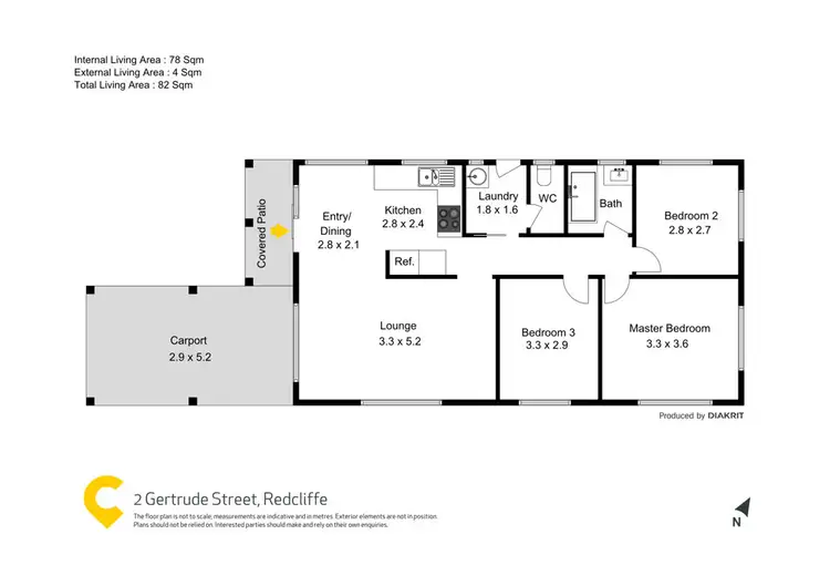 Floorplan of Homely house listing, 2 Gertrude Street, Redcliffe QLD 4020