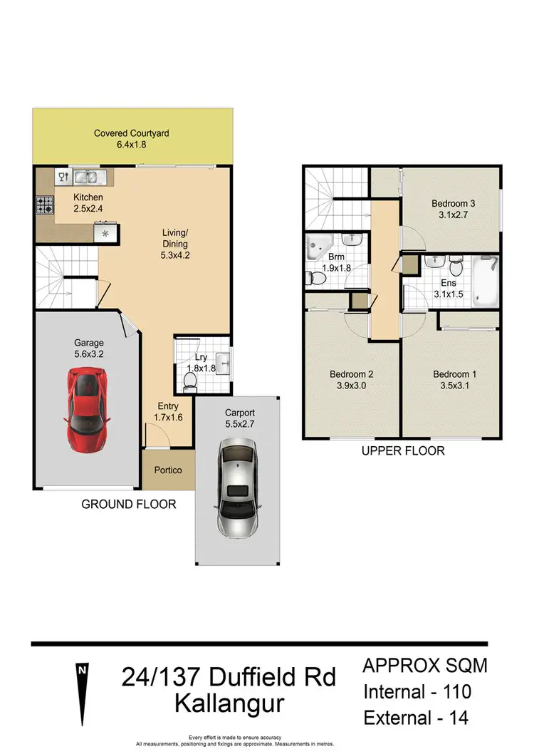 Floorplan of Homely house listing, 24/137 Duffield Road, Kallangur QLD 4503
