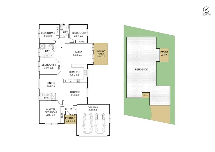Floorplan of Homely house listing, 9 Primrose Drive, Hamlyn Terrace NSW 2259