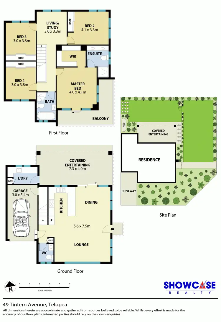 Floorplan of Homely house listing, 49 Tintern Avenue, Telopea NSW 2117