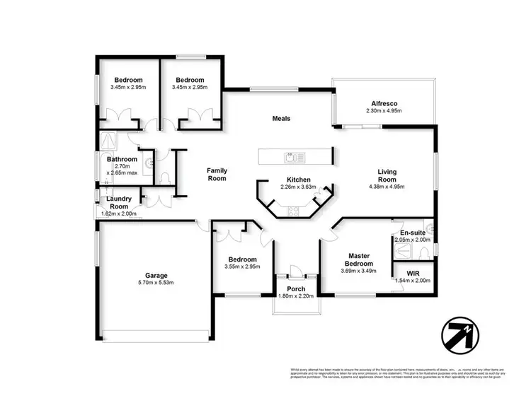 Floorplan of Homely house listing, 10 Henley Court, Bellmere QLD 4510
