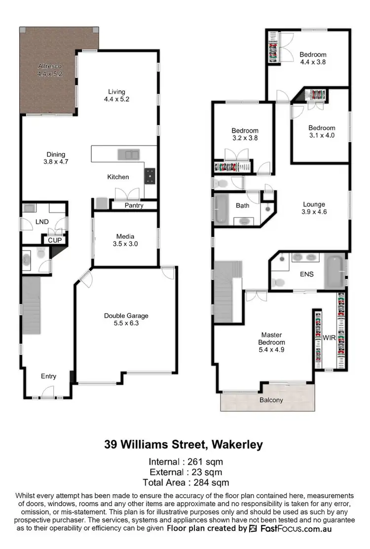 Floorplan of Homely house listing, 39 Williams Street, Wakerley QLD 4154