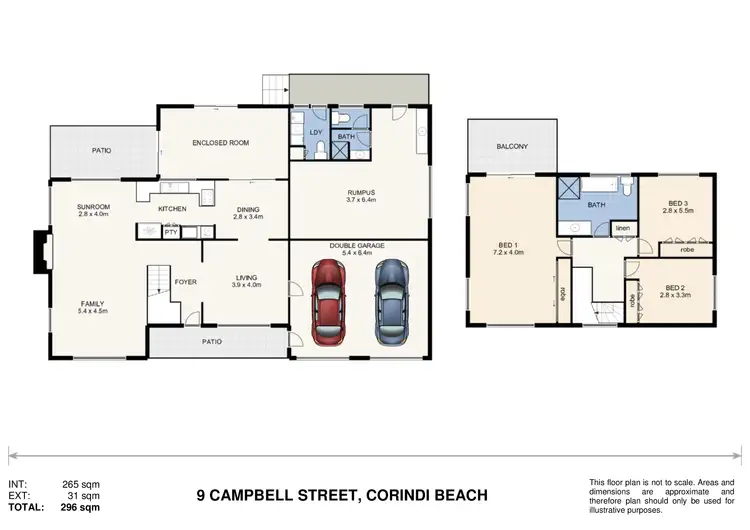 Floorplan of Homely house listing, 9 Campbell Street, Corindi Beach NSW 2456