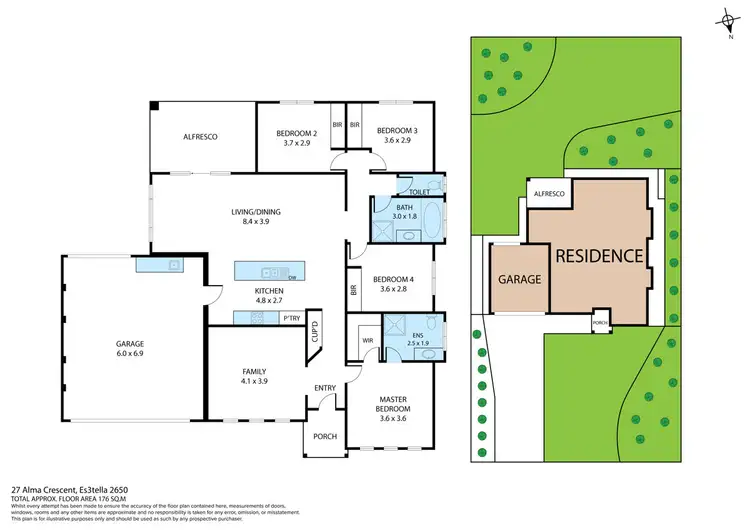Floorplan of Homely house listing, 27 Alma Crescent, Estella NSW 2650
