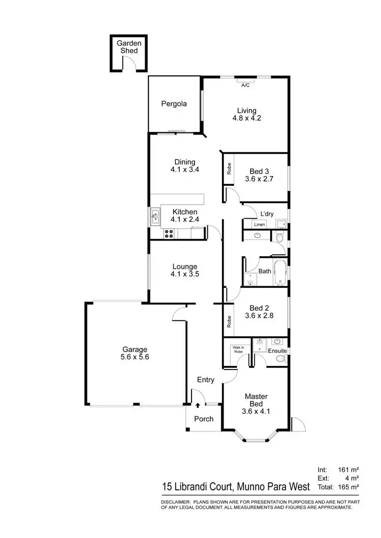 Floorplan of Homely house listing, 15 Librandi Street, Munno Para West SA 5115